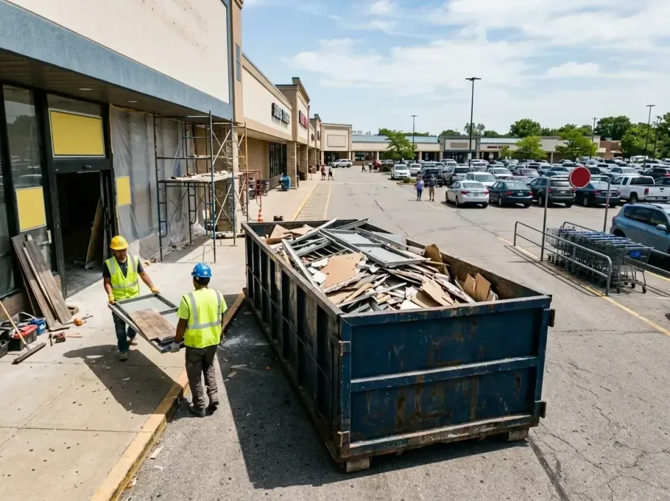 retail-store-renovation-debris-003 — frequently asked questions, Roll-off Dumpster Rentals in Pleasant Ridge, MI